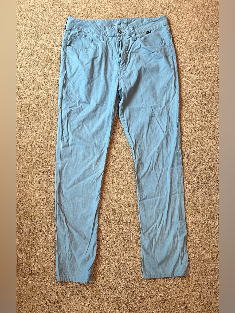 Travis Mathew Golf Pants Mens 32/32 Blue